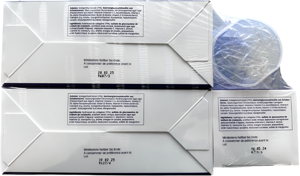 Swiss-made Vita Collagen Complex Trio – skin & connective tissue support drink powder