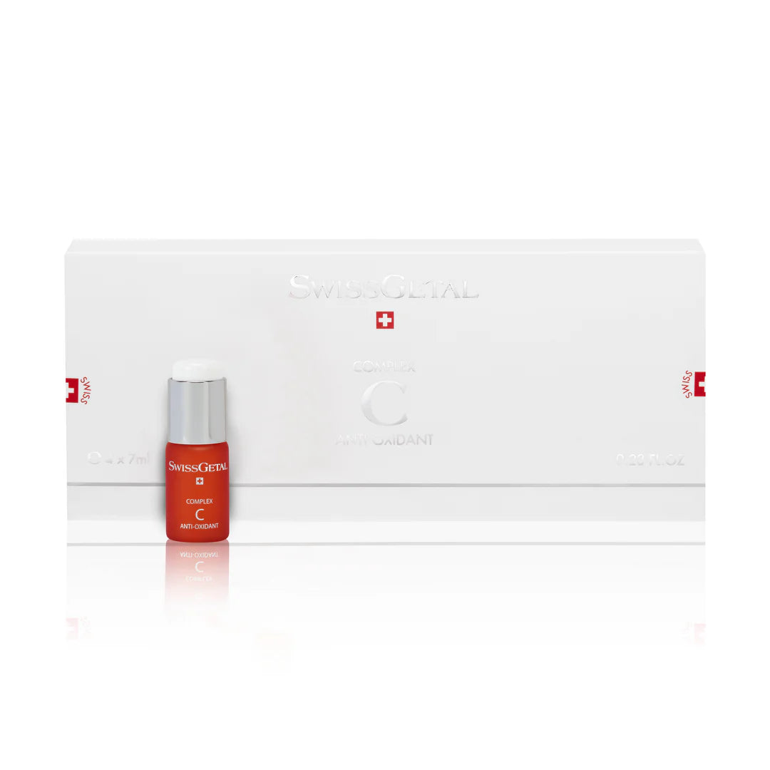 SwissGetal Complex C Anti-Oxidant 4 x 7 ml Premium Swiss Skincare Main image