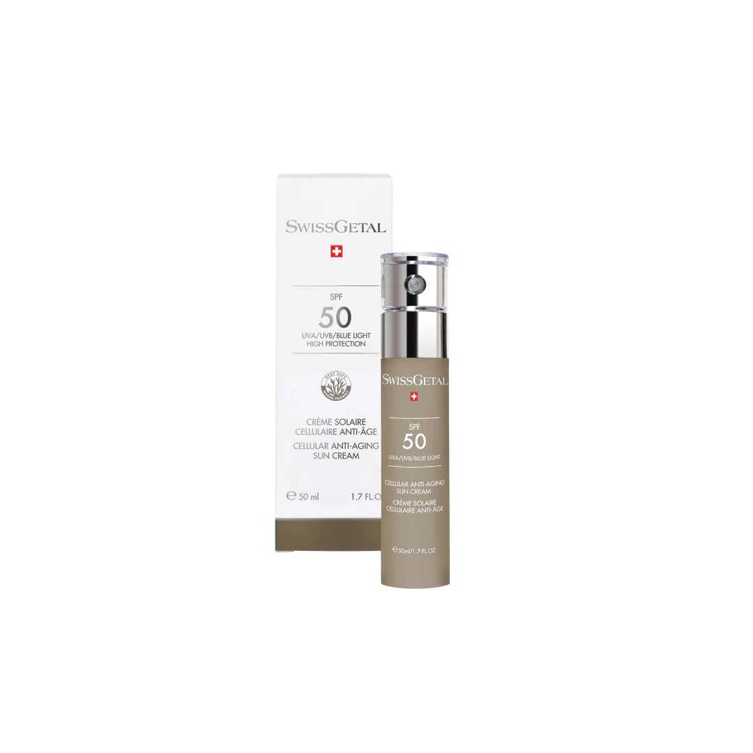 SwissGetal SPF 50 Face Sunscreen with Alpine Stem Cell Technology