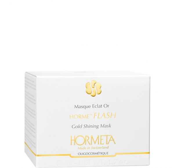 Swiss beauty line Hormeta Gold Shining Mask – illuminating treatment mask