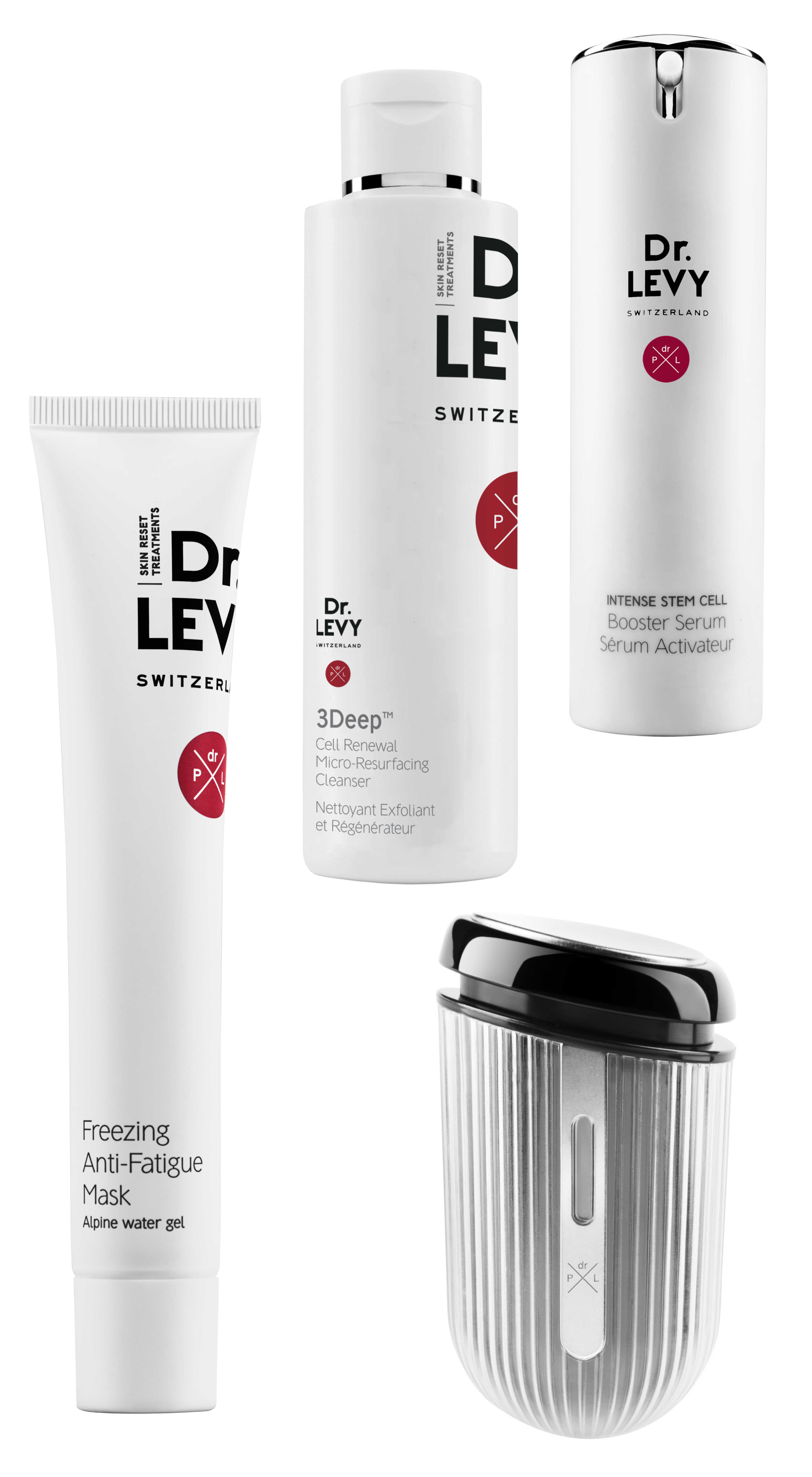 Swiss luxury skincare system – Dr. LEVY ThermoGlow Pro + Routine Kit