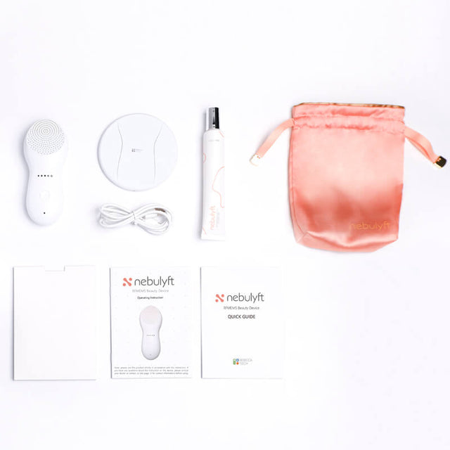 Swiss premium Nebulyft R1 device packaging and wireless charger