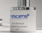 Swiss serum displayed elegantly on reflective surface