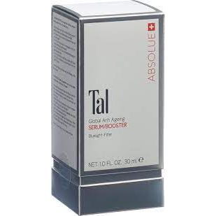 TAL Absolue Global Anti-Ageing Serum 30 ml packaging – Swiss luxury skincare
