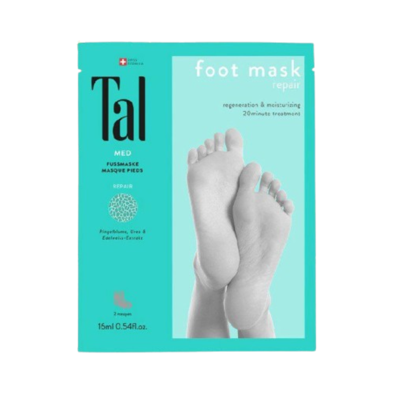 TAL Med Foot Mask Repair – Swiss intensive foot mask for cracked & stressed feet