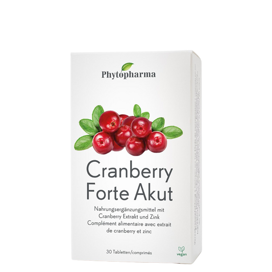 Phytopharma Cranberry Forte Akut - 30 Tablets