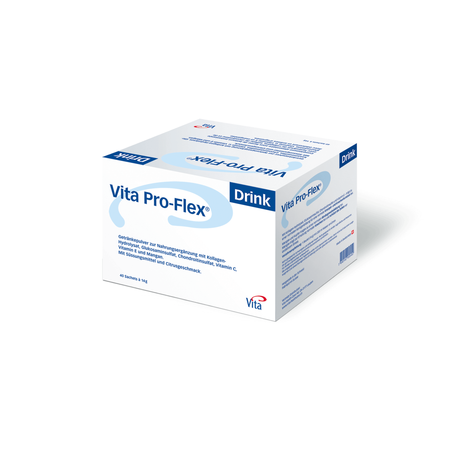 Vita Pro-Flex Drink – Swiss Joint & Connective Tissue Support (40 sachets) Secondary image