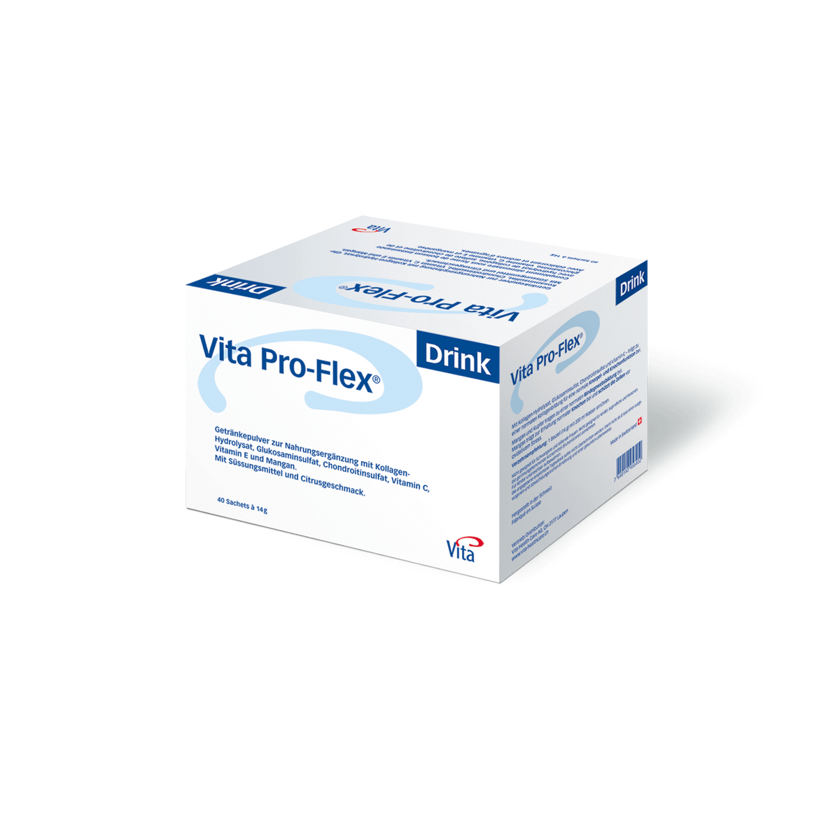 Vita Pro-Flex Drink – Swiss Joint & Connective Tissue Support (40 sachets)
