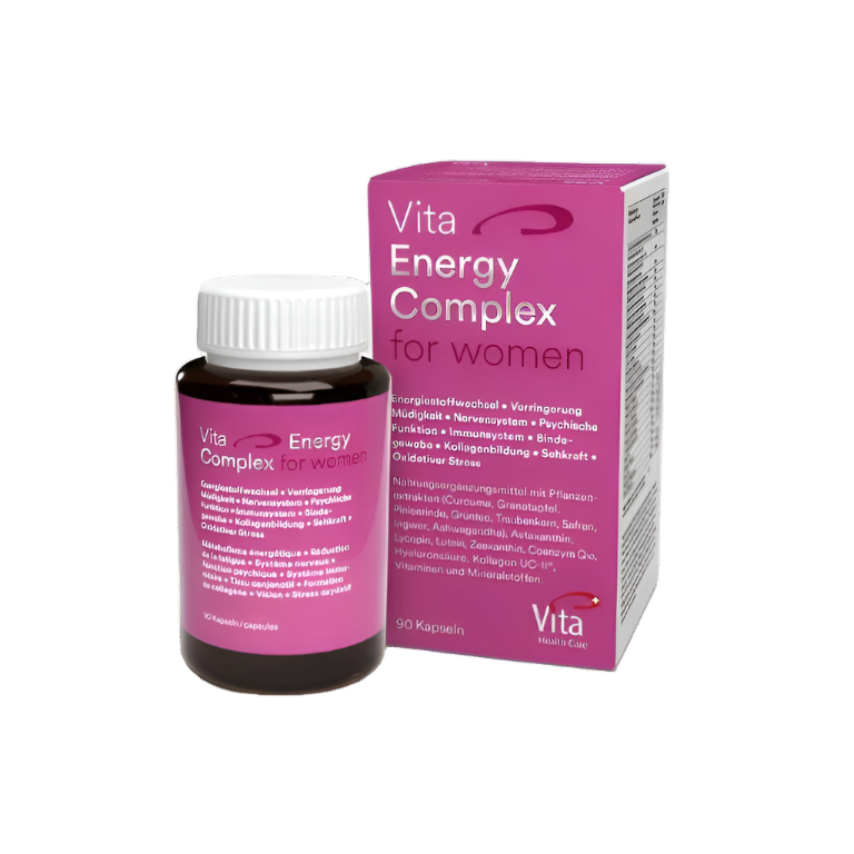 Vita Energy Complex for Women – Swiss women’s vitality supplement, 90 capsules Main image