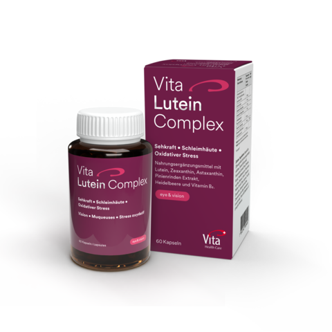 Vita Lutein Complex – Swiss eye and vision support capsules 60 capsules