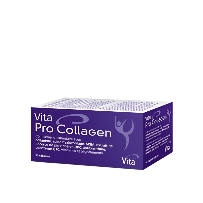 Vita Pro Collagen – Swiss collagen & circulation support supplement 90 capsules Main image
