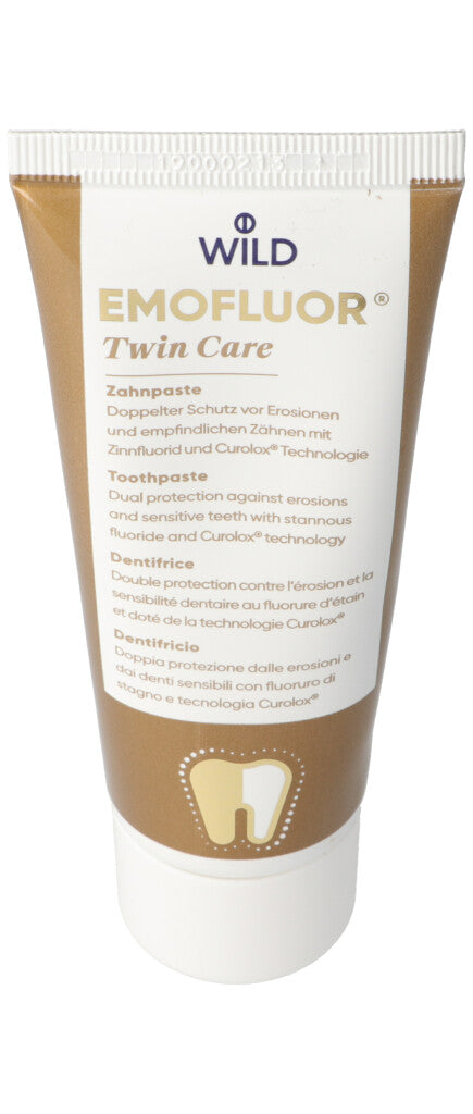 Dr. Wild emofluor pro twin care: for sensitive teeth & dental erosion