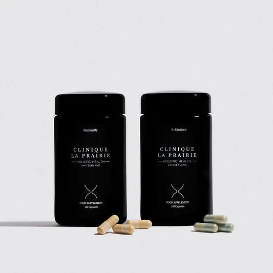 Clinique La Prairie – THE ULTIMATE Immunity and R-Essence | Longevity Support Supplements | 2 x 120 Capsules