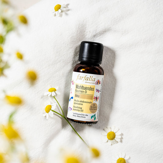 Farfalla – Baby Fennel & Chamomile Comfort Tummy Oil | Baby Massage Oil | 30 ml