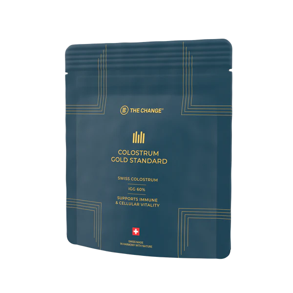 THE CHANGE – Colostrum Gold Standard | Premium Swiss Colostrum Capsules | IgG > 60%