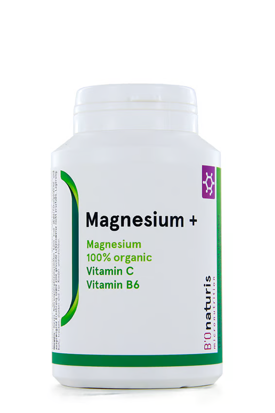 Bionaturis – Magnesium 604 mg with Vitamin C & B6 | 120 Capsules