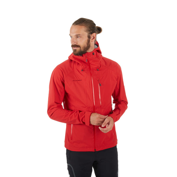 Kento hooded hardshell jacket for clearance men