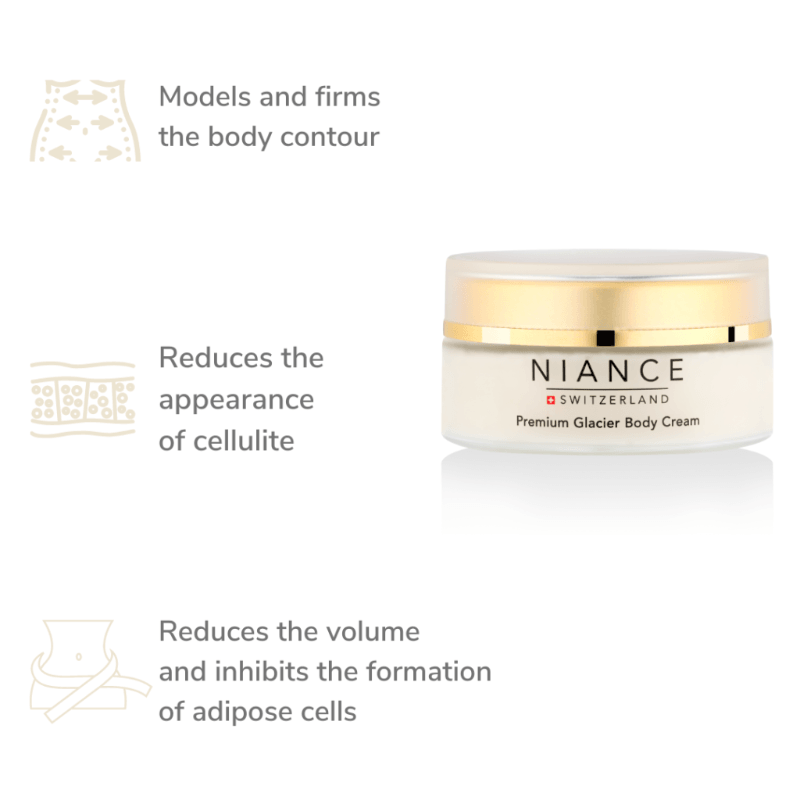 Niance premium glacier body cream 200 ml - Beauty & the Lion