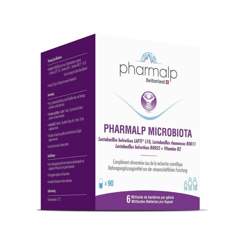 Pharmalp microbiota 30 capsules / 90 capsules - BeautyLion