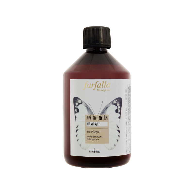 Farfalla apricot kernel organic oil - Beauty & the Lion