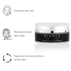 Active ingredients in Cleansing Peeling ENERGIZE — enzyme and AHA/BHA complex, Swiss Glacier Complex
