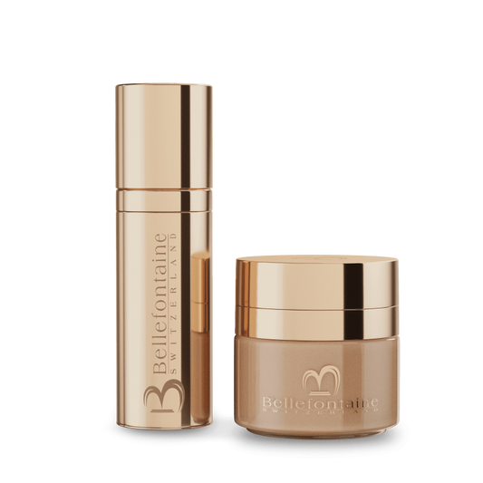 Bellefontaine Exquis Golden Caviar set – luxury caviar & gold anti-aging treatment