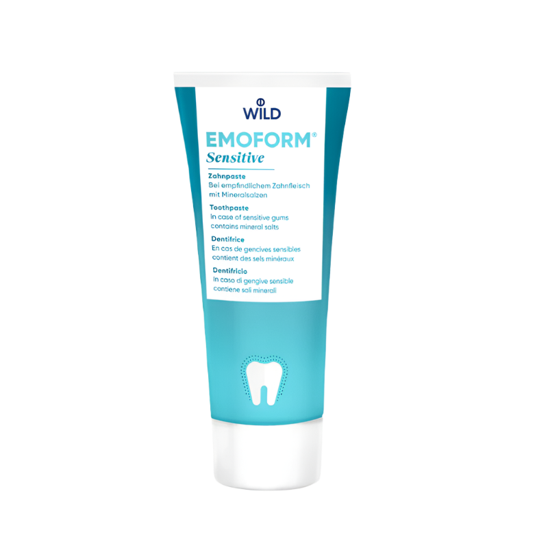 DR. Wild Emoform Sensitive Toothpaste – Swiss toothpaste for sensitive teeth and gums (75 ml) Main image
