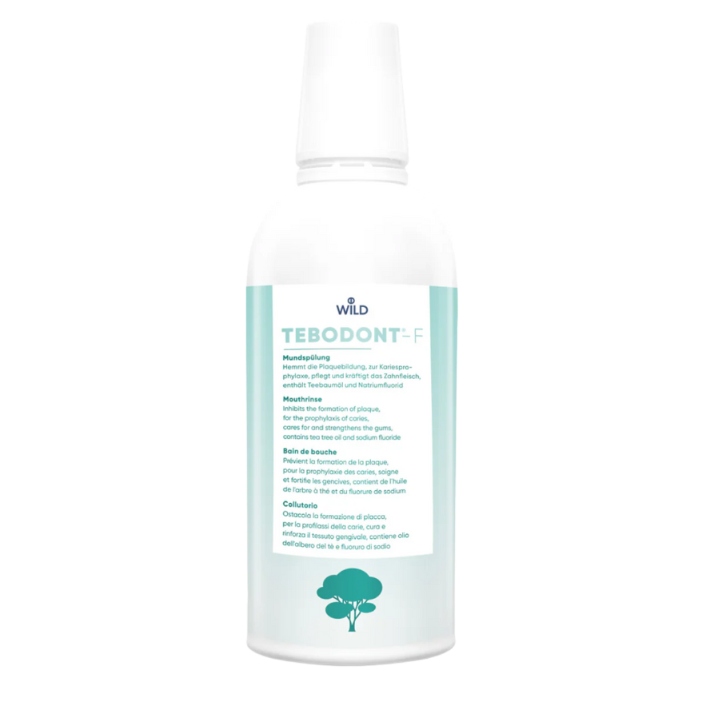 Dr. Wild & Co tebodont mouthrinse 500ml - Beauty & the Lion