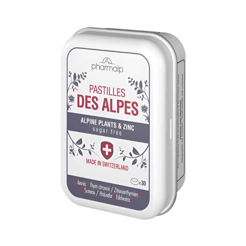 Pharmalp Pastilles des Alpes Immunity – Swiss lozenges for throat & immune support Main image