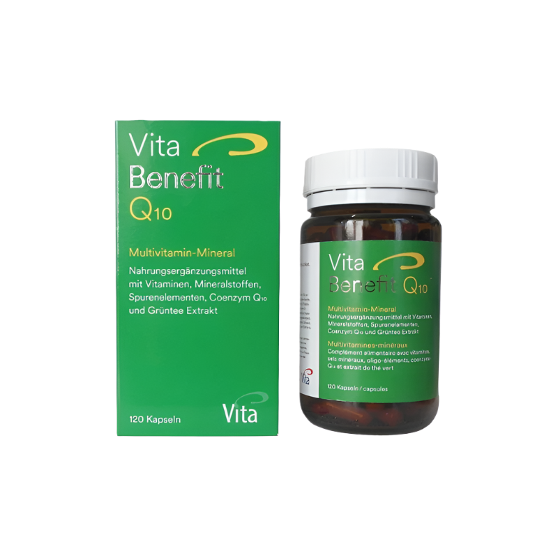 Vita Benefit Q10 – Swiss Everyday Multivitamin & CoQ10 Capsules Secondary image