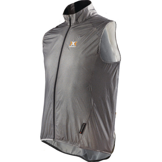X-BIONIC Men Bike Streamlite Vest black melange - Beauty & the Lion