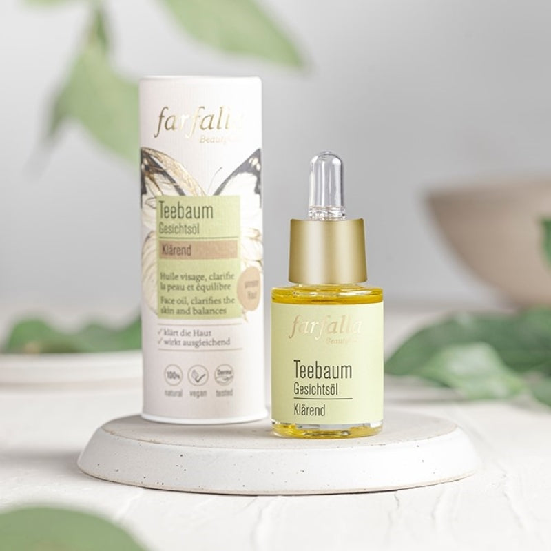 Farfalla facial oil teebaum 15 ml - Beauty & the Lion