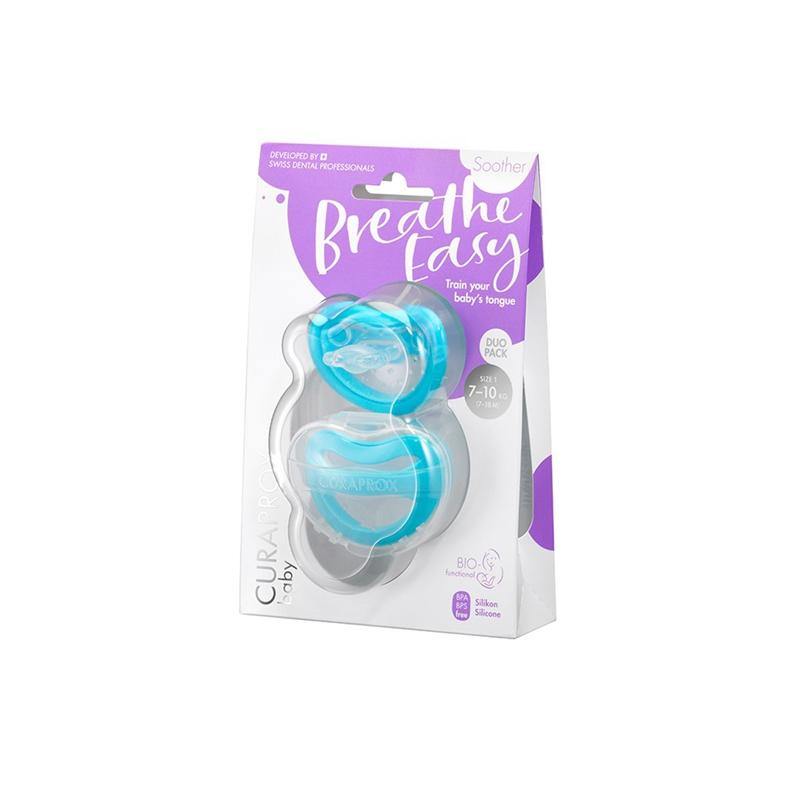 Curaprox baby pacifier duo - Beauty & the Lion