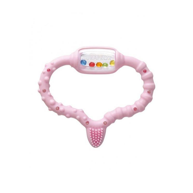 Curaprox baby teething ring - Beauty & the Lion